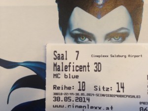 Maleficent mit Ticket